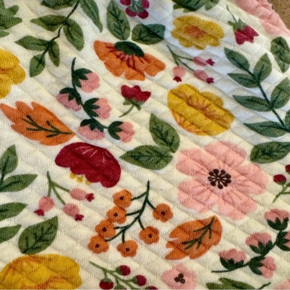 Hudson Baby - Adorable Colorful  Floral Patterned Infant Dress, Size 0-3M